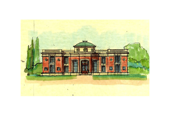 Conceptual House Drawing